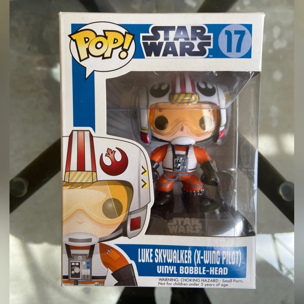 Funko Pop! Star Wars Luke Skywalker X-Wing Pilot Vinyl Bobble-Head Figure